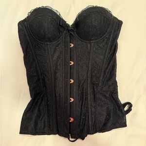 Sexy Black Lace Corset